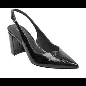 Marc Fisher Catling Patent Leather Sling